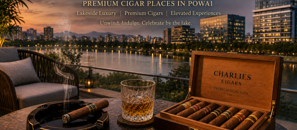 Lakeside luxury with premium cigars