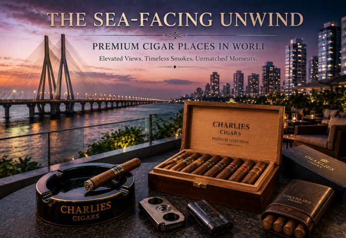 Luxury cigar retreat by the sea