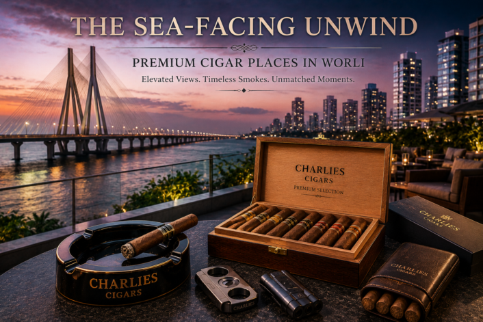 Luxury cigar retreat by the sea